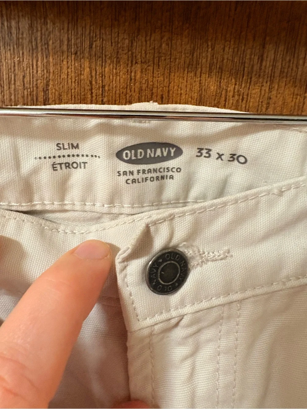 Old Navy slim straight